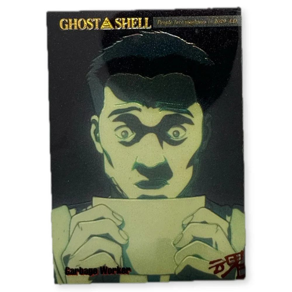 Ghost in the Shell 1995 Garbage Worker JPP Amada Chromium Card No.11